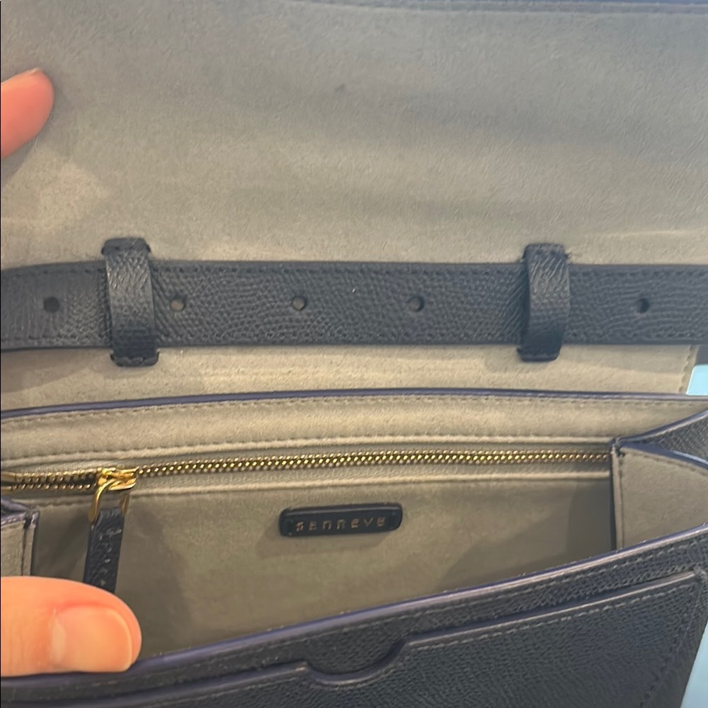 Senreve Navy Blue Crossbody Belt Bag - Picture 2 of 16